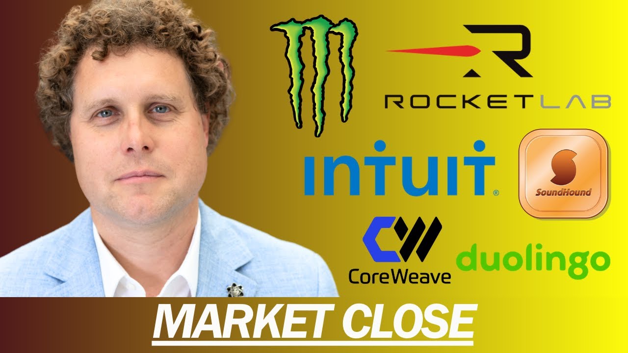ROCKETLAB, SOUNDHOUND, COREWEAVE, DUOLINGO, MP, INTUIT, SMR EARNINGS + MACRO THURSDAY | MARKET CLOSE