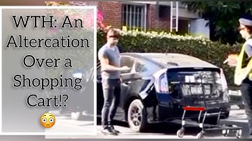 Watch This Funny Parking Lot Cop Plays a Joke on Man Who Refuses to Return the Shopping Cart