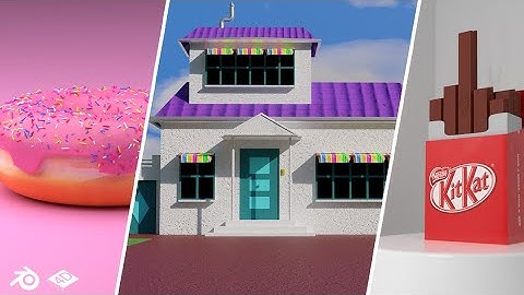 My 1 yr progress in Blender 3D || Demo reel