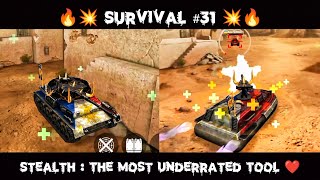 Massive Warfare Survival #31 💥🔥| Stealth : The Most Underrated Tech ❤ | #massivewarfare