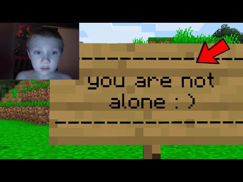I trolled my Little Brother who thought he was alone on Minecraft...