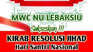 Kirab Resolusi Jihad, Hari Santri Nasional 22 Oktober 2022