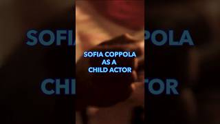 Sofia Coppola acting as a kid in (mostly) Francis Ford Coppola movies…