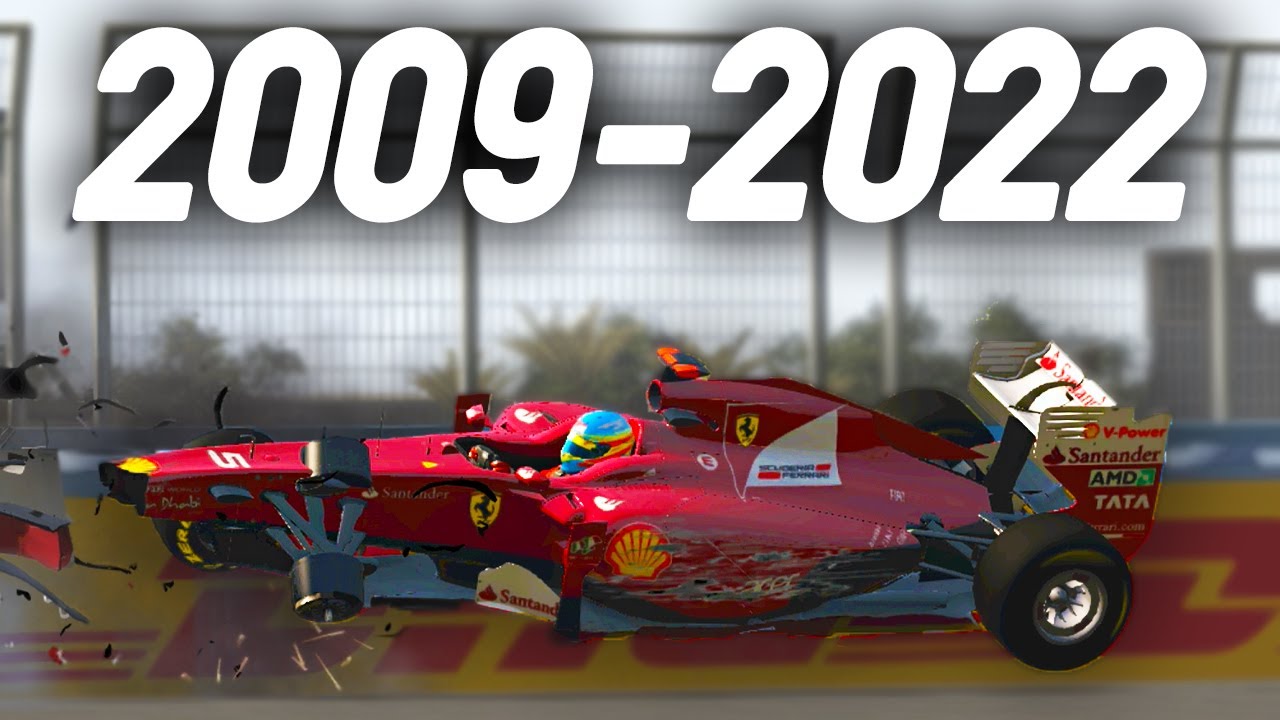 The Evolution Of Crashing In F1 Games (2009-2022)