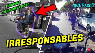 POLICIAS sin cascos y después te paran😡/ el CORSA BMW no exis....🤣 Observaciones Diarias 124