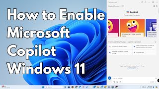 How to enable Copilot in Windows 11 taskbar | Microsoft Copilot