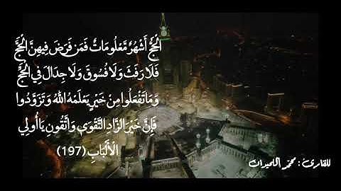 د.محمد اللحيدان بتلاوة جميلة وهادئة ماتيسر من سورة الحج❤