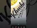 #signature #khushi name sign#Khushi