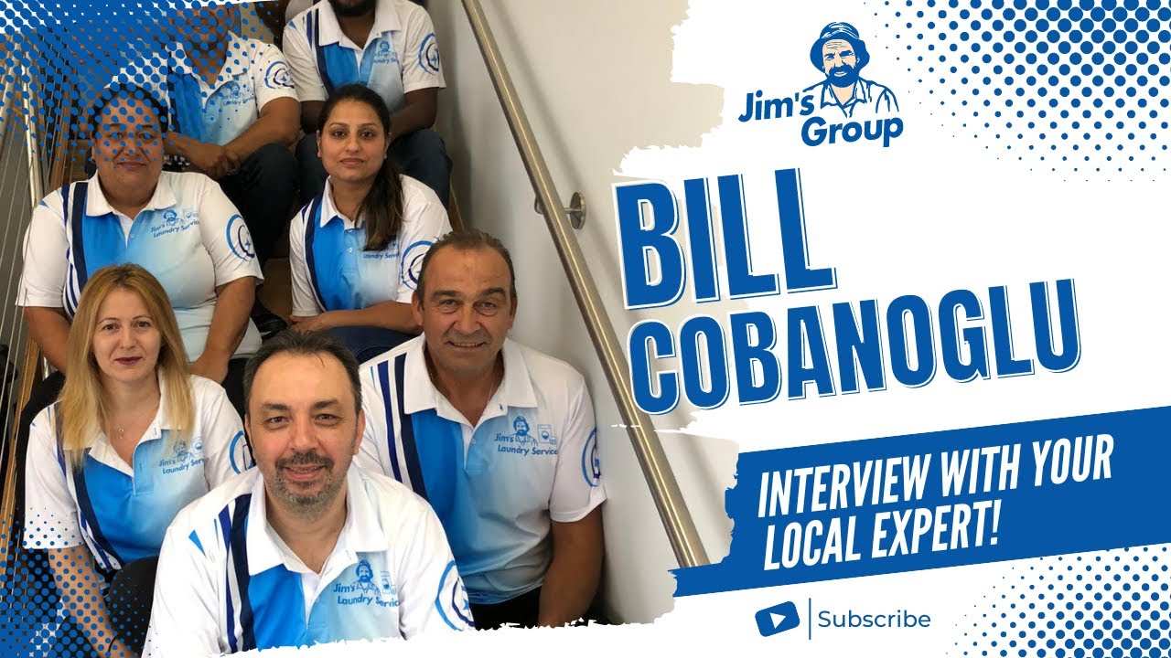 Meet Bill Cobanoglu the founder of Jim's quickest growing division, Jim's Laundry Services