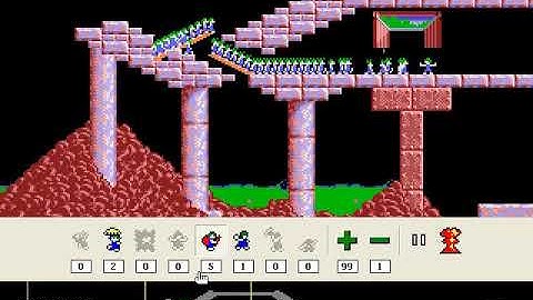 Lemmings Taxing Level 21: Come on over to my place