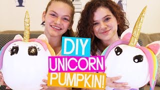 Cute DIY Unicorn Pumpkin!