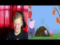 Peppa pig try to not laugh reaction