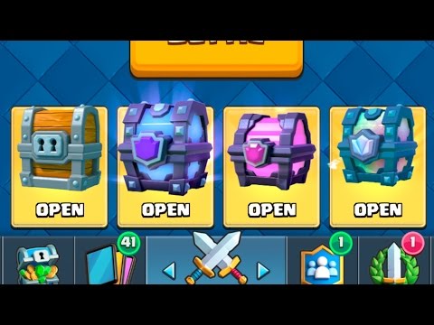 вскрытый clash royale #1