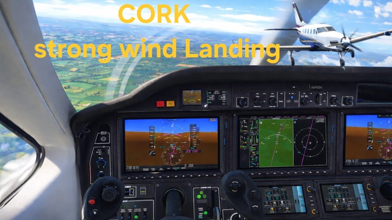 Cork Crosswind Landing Challenge – TBM 930