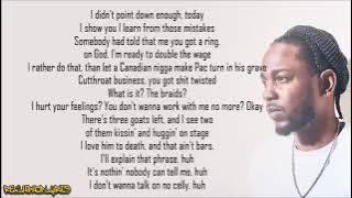 Kendrick Lamar   Euphoria Lyrics (DRAKE DISS)