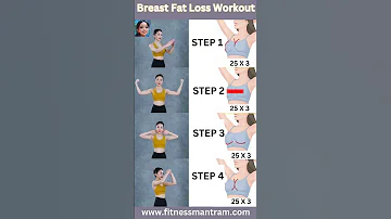 Breast Fat Loss Workout How To Reduce Breast Size Shorts Short Yoga Viral Fitnessmantram 
