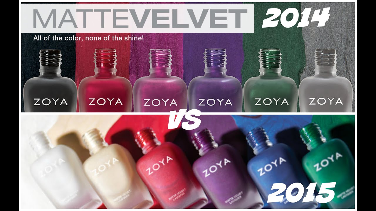 4. "Zoya Matte Velvet Collection" - wide 5