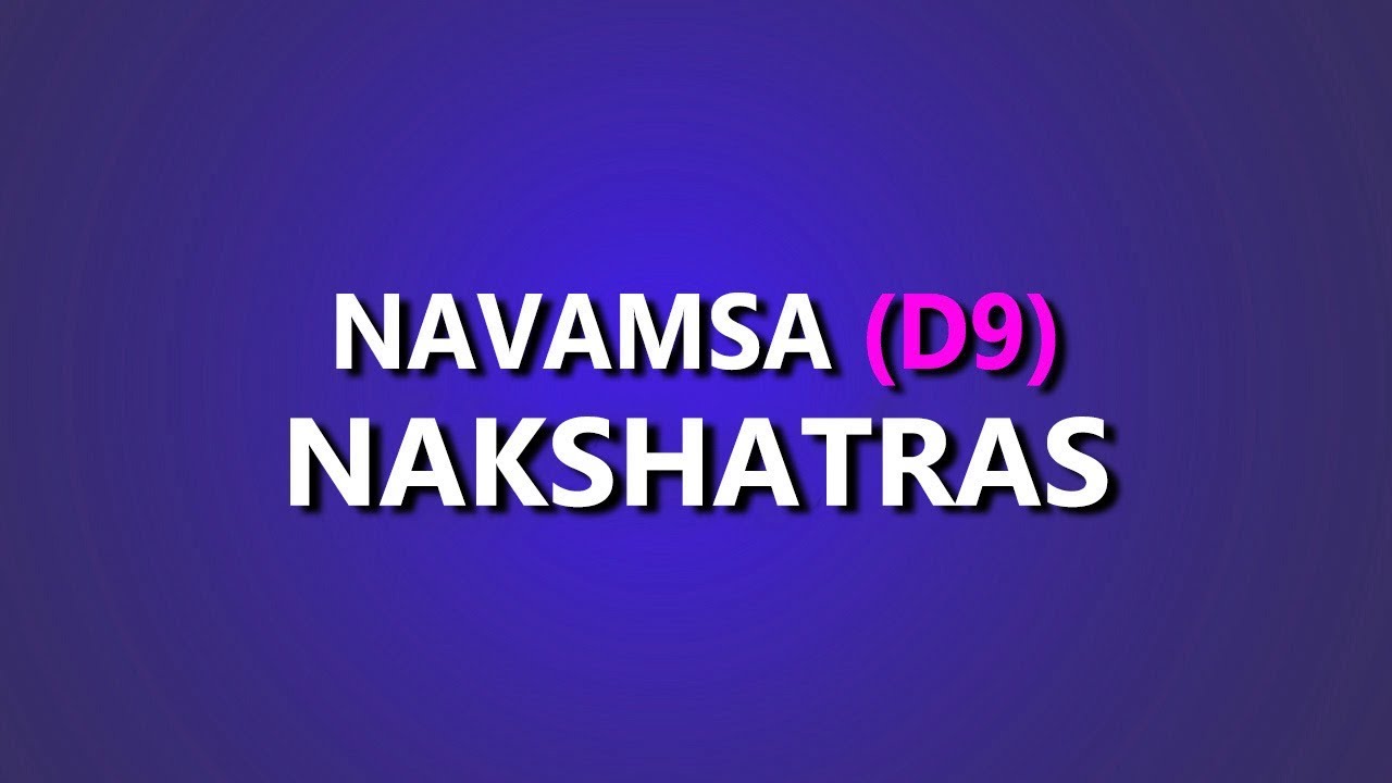 Navamsa Chart With Nakshatra Calculator