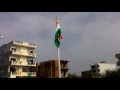 Indian flag tiranga waved