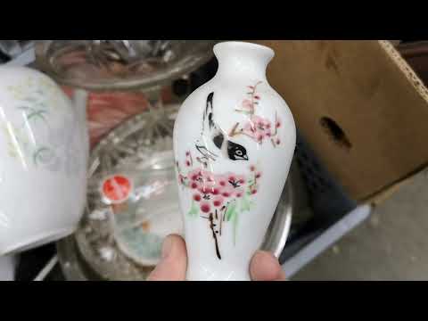 ИДЁМ на БАРАХОЛКУ в ГЕРМАНИИ! МНОГО ВИНТАЖНОЙ ПОСУДЫ, ФАРФОРА и ХРУСТАЛЯ!