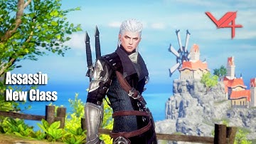 V4 Mobile - Assassin New Class All Skills vs Devil Chaser Mode ShowCase Gameplay  2020