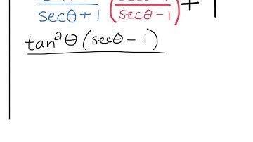 Simplifying Trig Expressions 4 #14