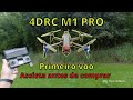 4DRC M1 PRO Primeiro vôo, não compre antes de ver esse vídeo