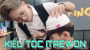 Cắt tạo kiểu tóc đẹp trai hơn PARK SEO JOON trong ITAEWON CLASS | Troll Siêu Lầy | KINGU TV