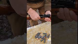 Norinco (SKS Rifle) type 56 plinking 7.62x39 youtubeshorts Subscribe for a cookie