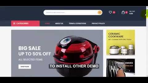 How to install FastBuy multipurpose opencart 3 theme