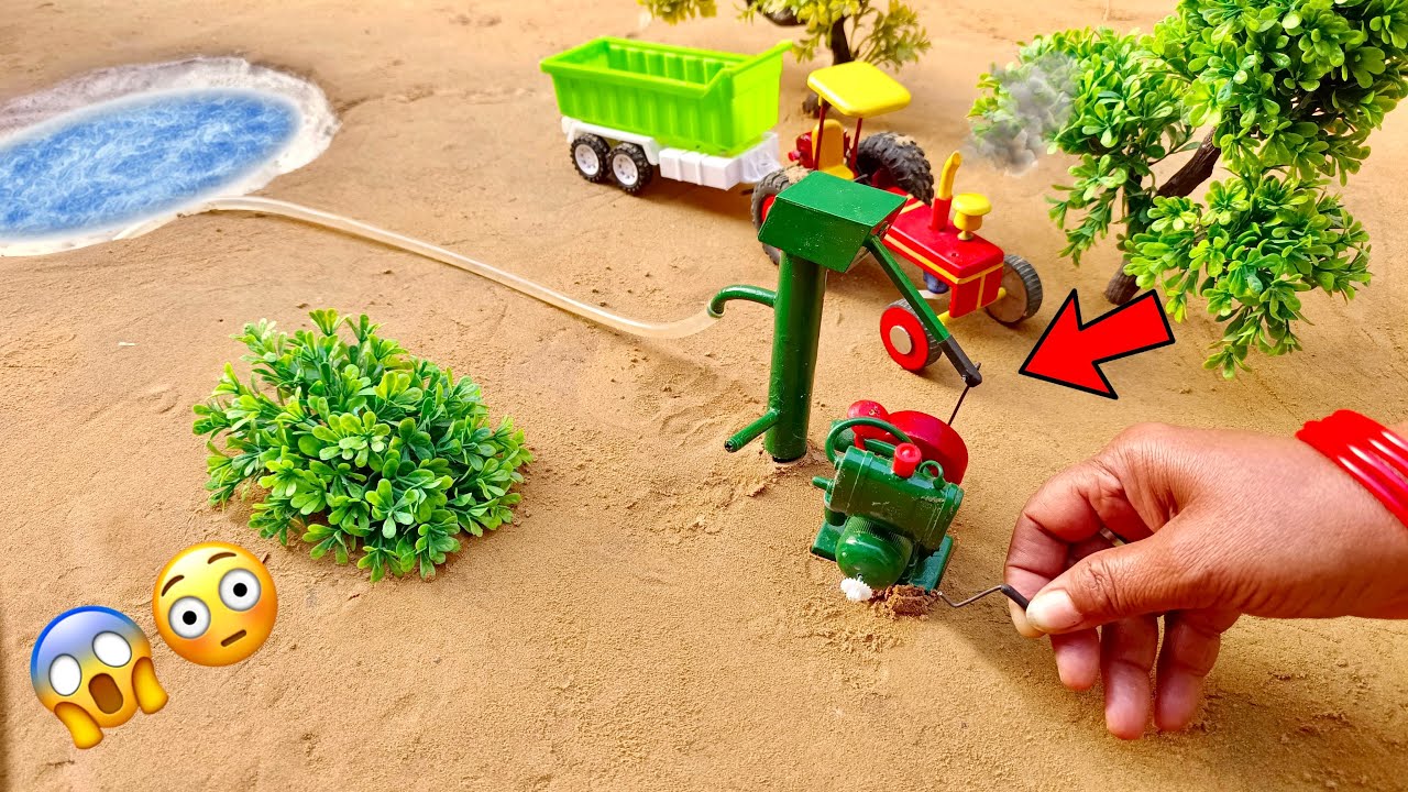 DIY how to make cow shed | house of animals | horse house- cow shed | mini hand pump |woodwork P-5