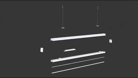 JBLITE_ LED linear trunking system-180lm/W
