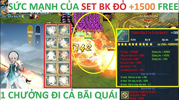 VLTK Lậu cày cuốc 20 Phái Free khủng - Open miễn phí set cường hóa +1500 - Train quái ra siêu nhanh