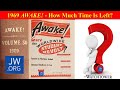 1969 AWAKE! - How Much Time Is Left?