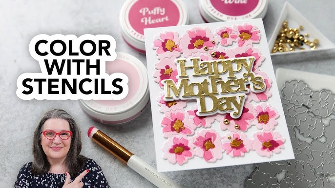 Coloring a GORGEOUS die cut using layered stencils! - YouTube coloring-a-gorgeous-die-cut-using-layered-stencils-youtube