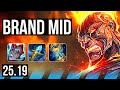 BRAND vs AURORA (MID) | 5k comeback, 10/5/15 | EUW Master | 25.19