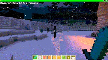 Enderman Death!!! Minecraft beta 1.8 prerelease