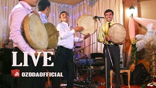 SUPER LIVE! Uzbek Doyra, Azeri Nagara - Maruf Azimov group, Sheron Group (Ozoda Official) 1 part