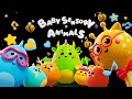 Baby Sensory Animals - Dancing Dino and Funky Friends - Party Remix! Baby Sensory Dance Video