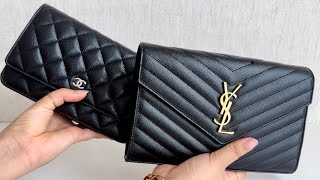 Chanel vs. YSL Wallet on Chain Comparison (WOC) - PurseBop