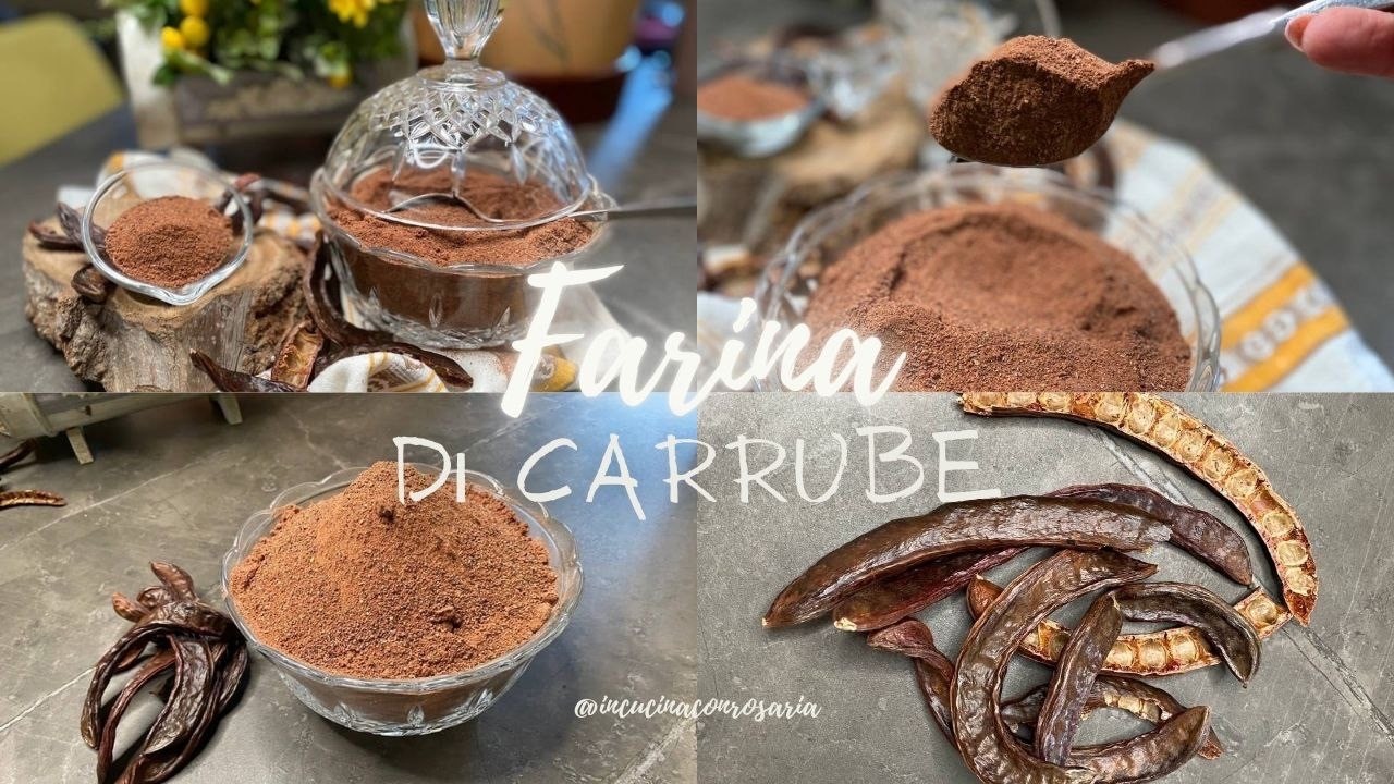 FARINA DI CARRUBE - VEGANA TIPICA CALABRESE GLUTENFREE-