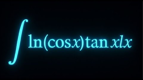 How to solve the integral of ln(cos x) tan x dx using u-substitution