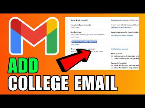 How To Add College Email In Gmail (2026) (Beginners Guide)