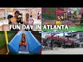 Vlog spend the day with us in atlanta playground snocones shopping etc