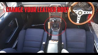 How to Change MX5 / Miata Shift Boot
