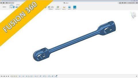 Connecting Rod - Fusion 360 Training - Part Design