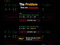 This Is Why frozenset() Exists 🐍⚠️