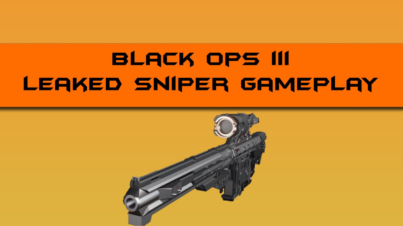 Black Ops 3 - LEAKED POWERBOLT SNIPER GAMEPLAY