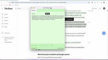 Chrome Extension Smart Sticky Notes In Action