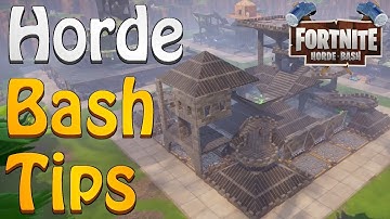 FORTNITE - 10+ Horde Bash Tips And Tricks (Rank Up Quicker, Farm Tier Points, Modifiers, Rewards)